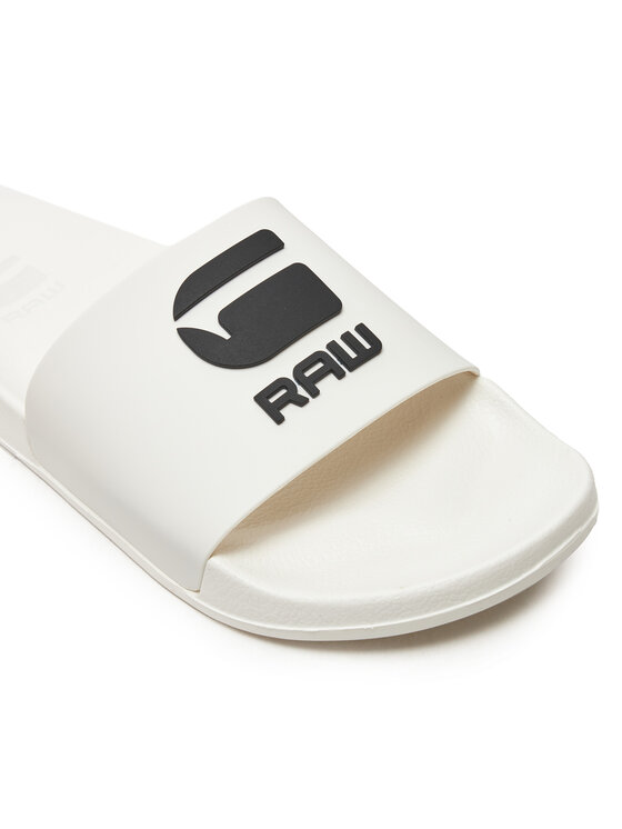 G-STAR G-Star Raw Klapki Cart III Bsc M 2141 026205 Biały