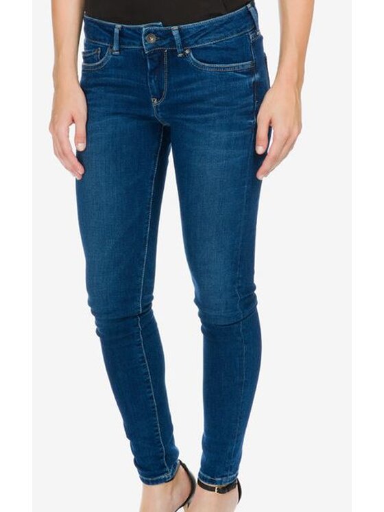Pepe Jeans Pepe Jeans Džínsy PL202201CD7 Tmavomodrá Skinny Fit