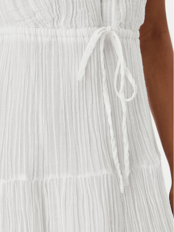 Guess Guess Лятна рокля W5GK0A WE340 Бял Regular Fit