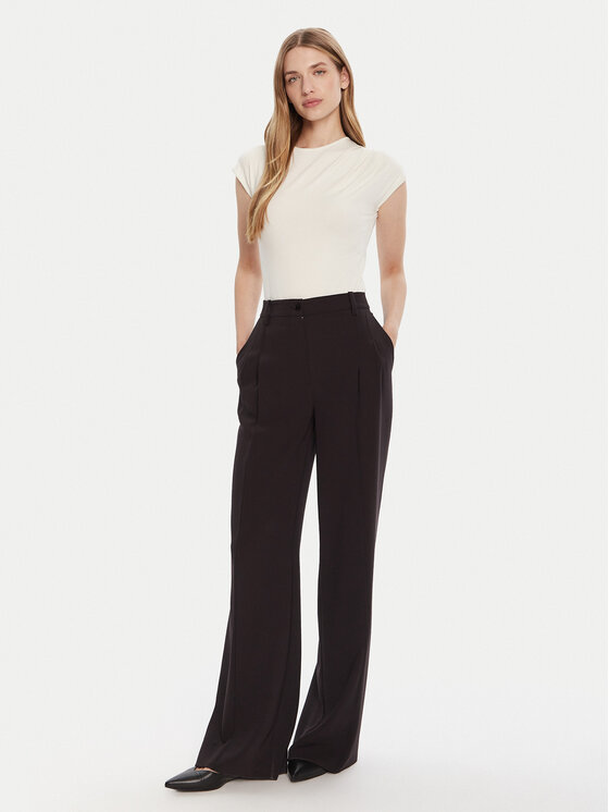 Calvin Klein Calvin Klein Majica LV047B275G Écru Slim Fit