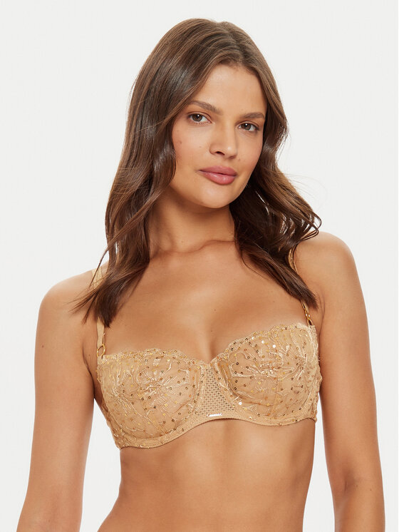 Chantelle Chantelle Бюстгальтер балконет Fleurs Signature C12Q50 Бежевий