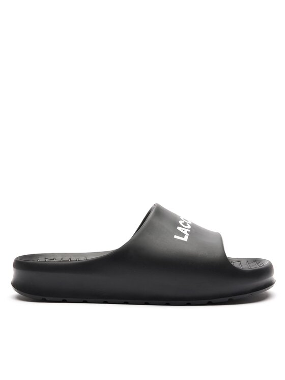 Lacoste Lacoste Şlapi Branded Serve Slide 2.0 747CMA0015 Negru