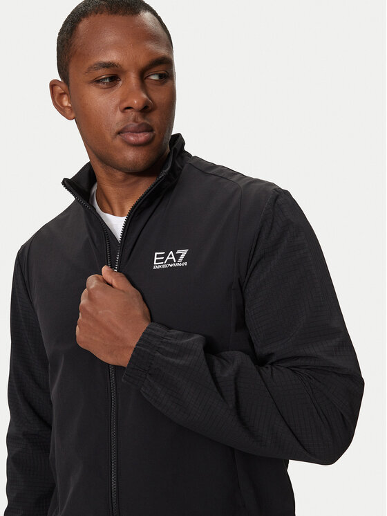 EA7 Emporio Armani EA7 Emporio Armani Trenerka 6DPV05 PNFWZ 1200 Crna Regular Fit