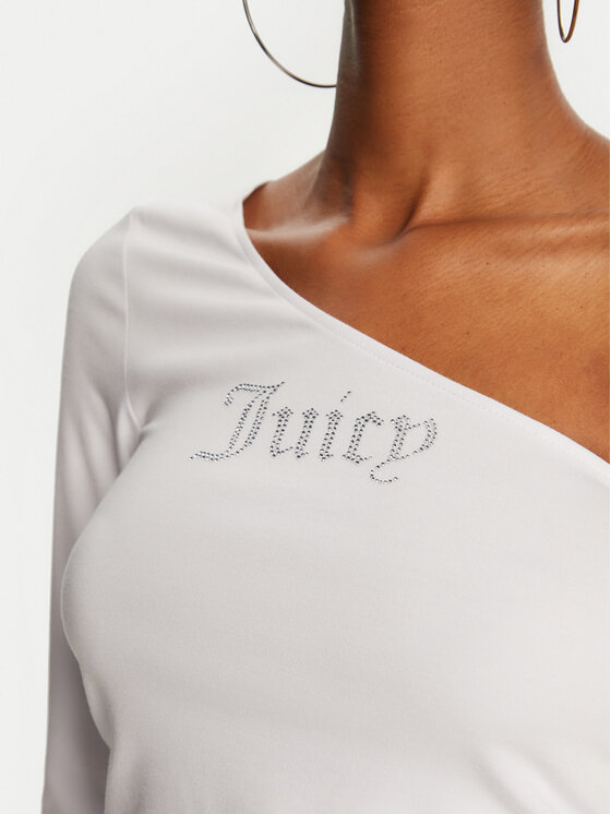 Juicy Couture Juicy Couture Bluse Nella JCWCT24310 Weiß Slim Fit