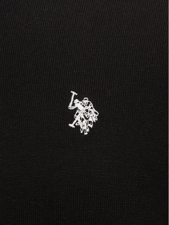U.S. Polo Assn. U.S. Polo Assn. Sweter MUP2963 Czarny Regular Fit