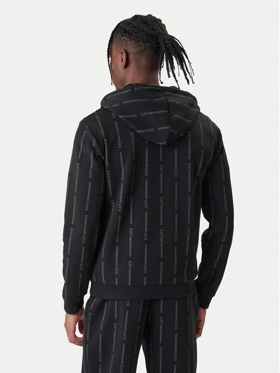 EA7 Emporio Armani EA7 Emporio Armani Mikina 7M001392 AF12660 FC039 Černá Regular Fit