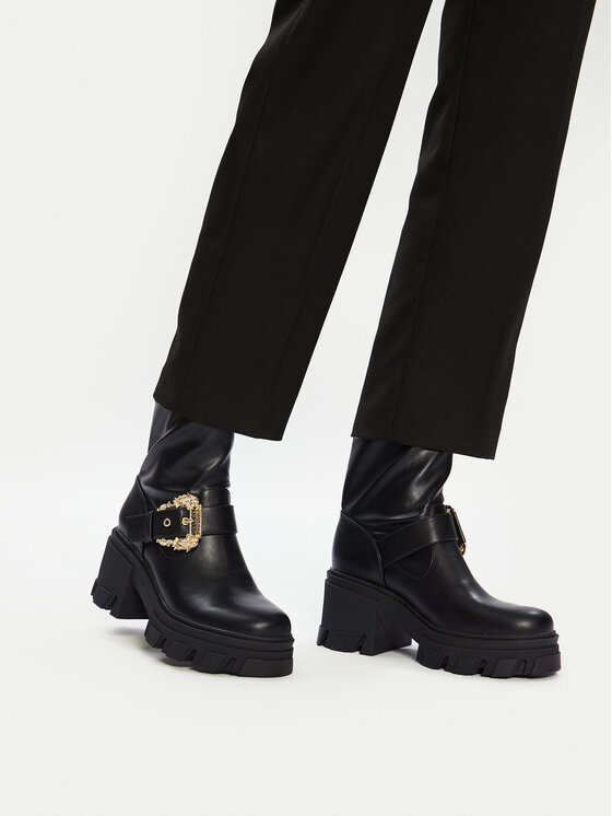 Versace Jeans Couture Versace Jeans Couture Čizme Sophie 77VA3S80 Crna