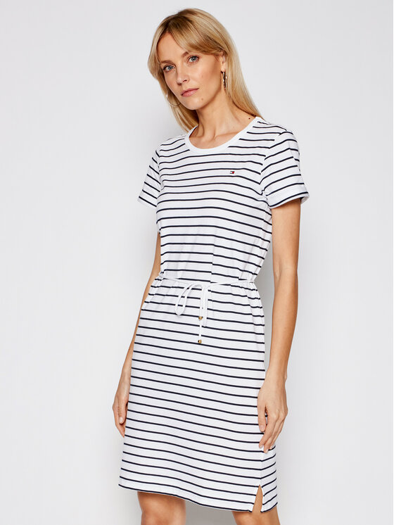 Tommy Hilfiger Tommy Hilfiger Kasdieninė suknelė Angela WW0WW27844 Tamsiai mėlyna Regular Fit