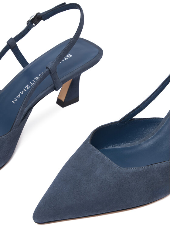 Stuart Weitzman Stuart Weitzman Lodičky Vinnie 50 Slingback SJ433 Tmavomodrá