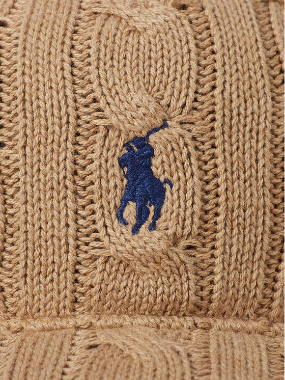 Polo Ralph Lauren Polo Ralph Lauren Cepure ar nagu 455981420002 Bēšs