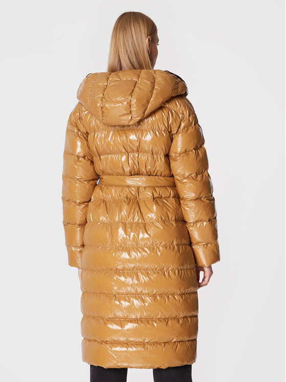 PINKO PINKO Zimní bunda Ida 1G18CY A00N Hnědá Regular Fit