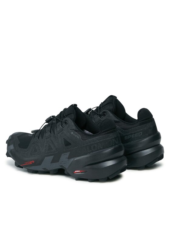 Salomon Salomon Buty do biegania Speedcross 6 GORE-TEX L41743400 Czarny