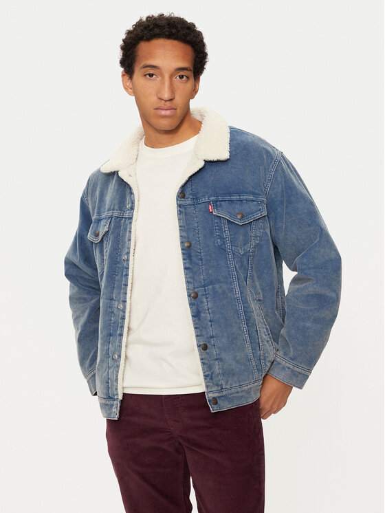 Levi's® Levi's® Geacă de blugi Trucker A5784-0016 Albastru Relaxed Fit