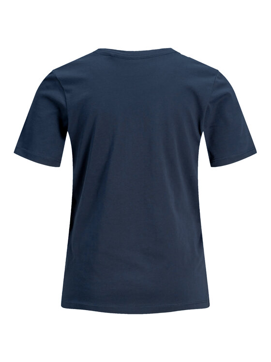 Jack & Jones Jack & Jones Tričko Corp 12151955 Tmavomodrá Slim Fit
