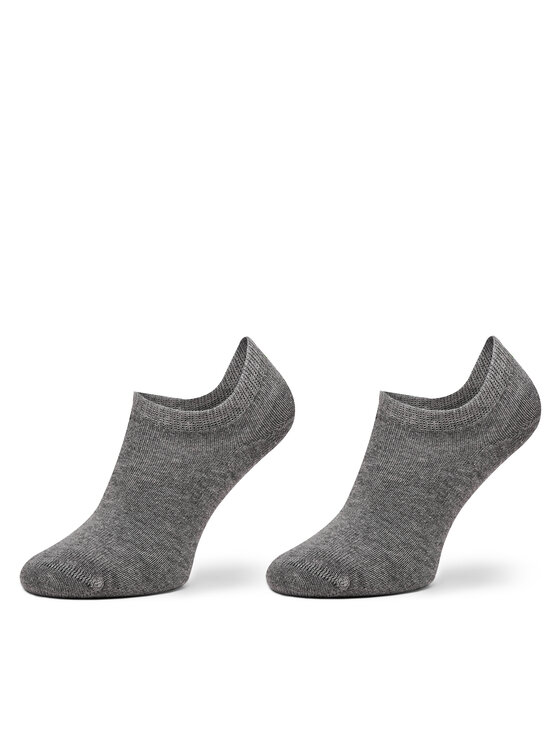 Tommy Hilfiger Tommy Hilfiger 2er-Set niedrige Kindersocken 301390 Grau
