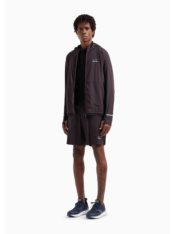 EA7 Emporio Armani EA7 Emporio Armani Bluza 6DPM57-PNDDZ-1771 Brązowy Regular Fit
