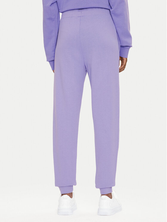 HUGO Hugo Sportinės kelnės Nelfinia 50522417 Violetinė Regular Fit