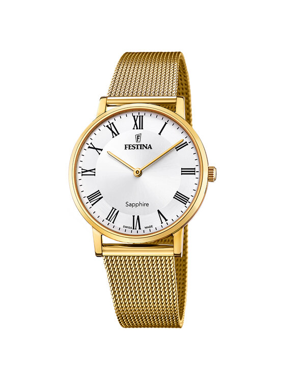 Festina Festina Zegarek F20022-4 Złoty