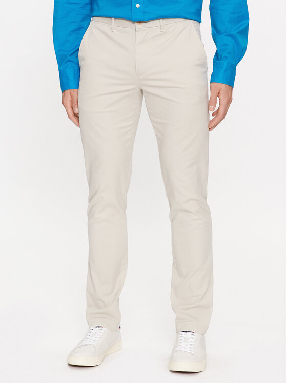 Tommy Hilfiger Pantaloni chino Bleecker MW0MW26619 Bej Slim Fit
