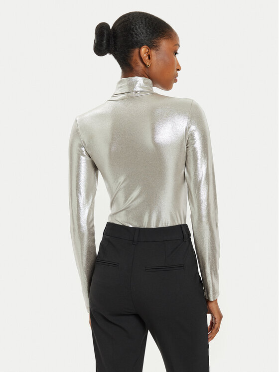 Marella Marella Bodi Altari 2423946027 Srebrna Slim Fit