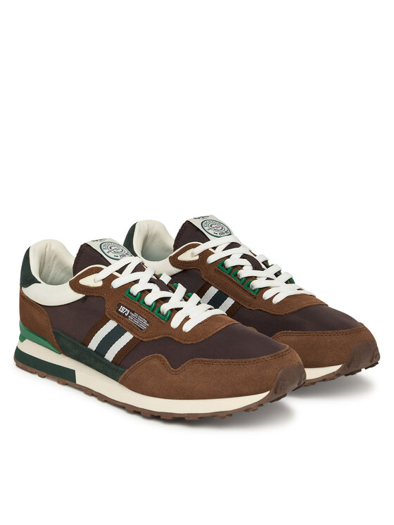 Pepe Jeans Pepe Jeans Sneakersy Kingston College M PMS400010 Brązowy