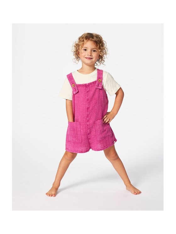 Rip Curl Rip Curl Kombinezon Classic Surf Onesie-Girl Różowy Relaxed Fit