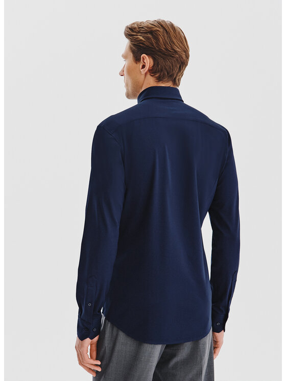 Pako Lorente Pako Lorente Koszula P25WF-1X-009 Granatowy Slim Fit