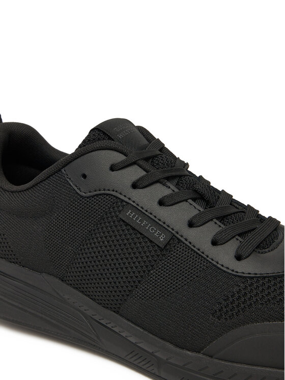 Tommy Hilfiger Tommy Hilfiger Tenisice Lightweight Modern Knit Runner FM0FM05326 Crna