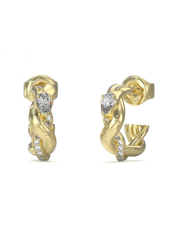 Guess Guess Naušnice JUBE05065JWYGT/U Zlatá