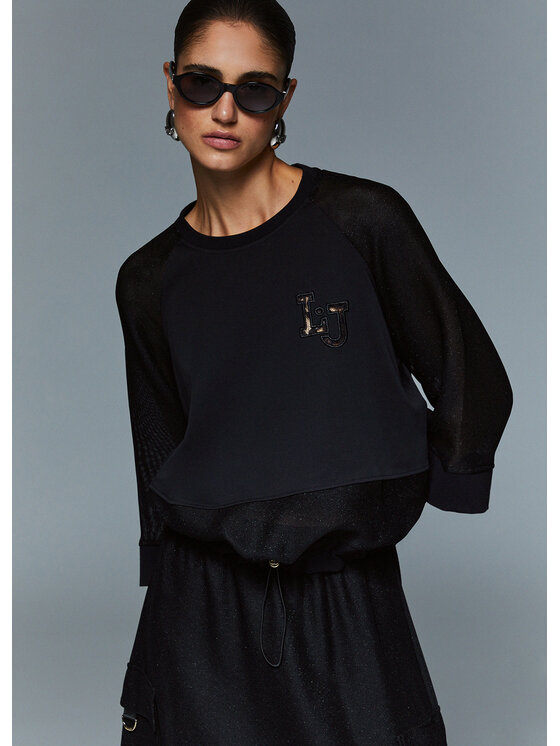 Liu Jo Liu Jo Bluza TA6281J385522222 Czarny Regular Fit