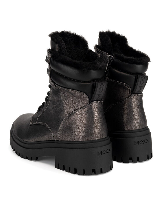 MEXX MEXX Botine MI001713143W Argintiu