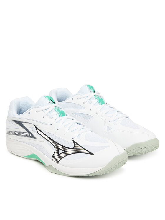 Mizuno Mizuno Încălțăminte pentru sporturi de interior Thunder Blade Z V1GA2370 Alb