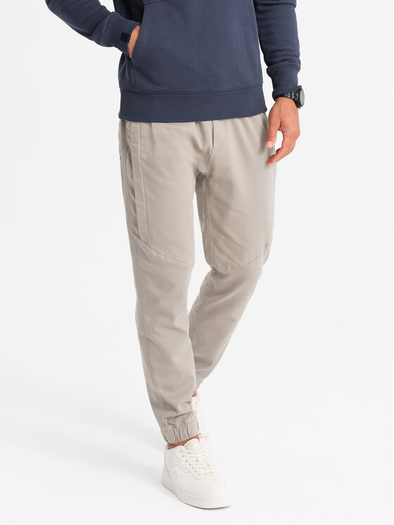 Ombre Ombre Svetr OM-PAJO-0202 Béžová Regular Fit