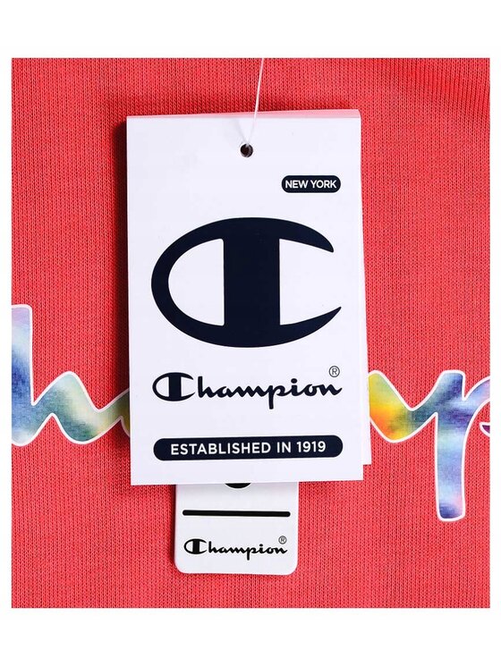 Champion Champion Bluza 114982 Różowy Comfortable Fit