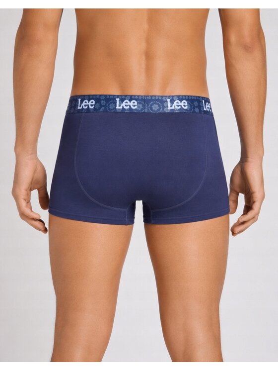 Lee Lee Bokserki Redpath 3 Pack Organic Cotton Elastane Trunks Kolorowy