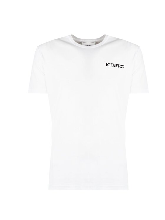 Iceberg Iceberg T-Shirt F0256307 Λευκό Regular Fit
