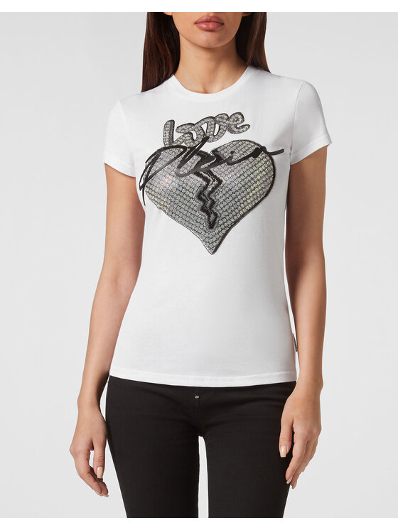 PHILIPP PLEIN PHILIPP PLEIN T-shirt 2955 Bianco Regular Fit