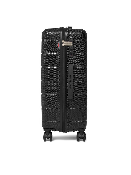 GINO ROSSI GINO ROSSI Μεσαία Βαλίτσα CEO-GIN-M-005-BLACK Μαύρο