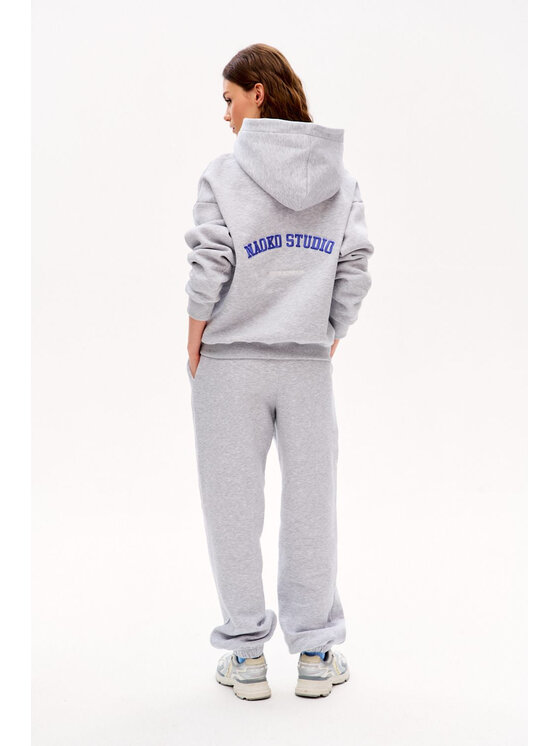 NAOKO NAOKO Bluza Everyday Szary Loose Fit