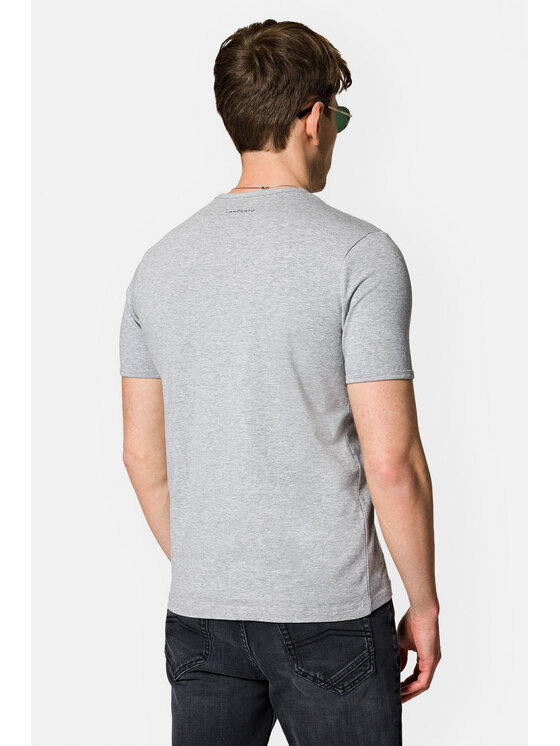 Lancerto Lancerto T-Shirt Steph TS073123000002 Szary Regular Fit