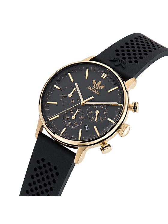 adidas adidas Laikrodis Originals Code One Chrono AOSY23521 Juoda
