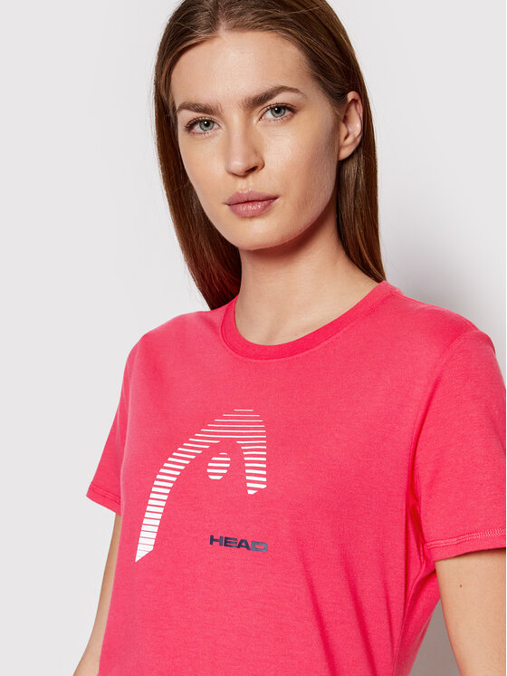 Head Head T-Shirt Club Lara 814529 Różowy Regular Fit