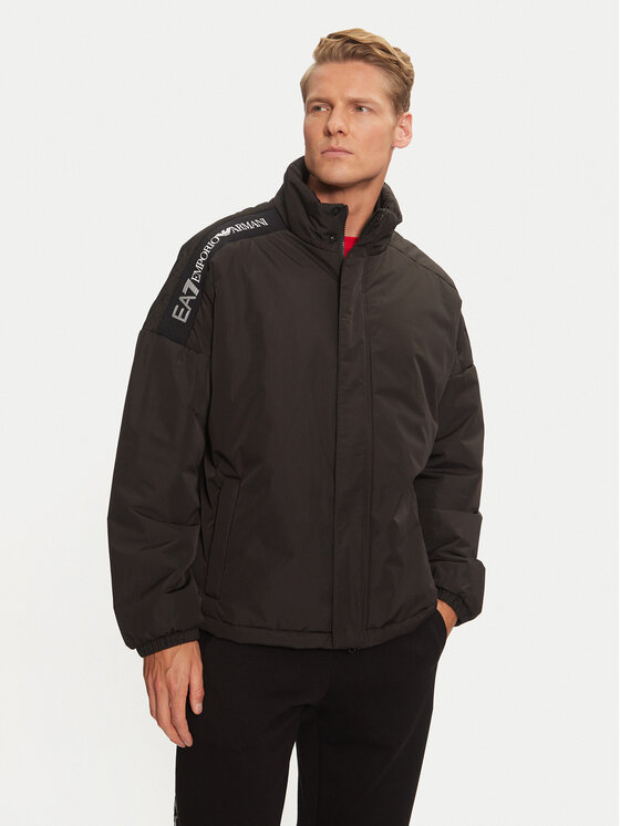 EA7 Emporio Armani Prechodná bunda 6DPB04 PNE1Z 1200 Čierna Regular Fit