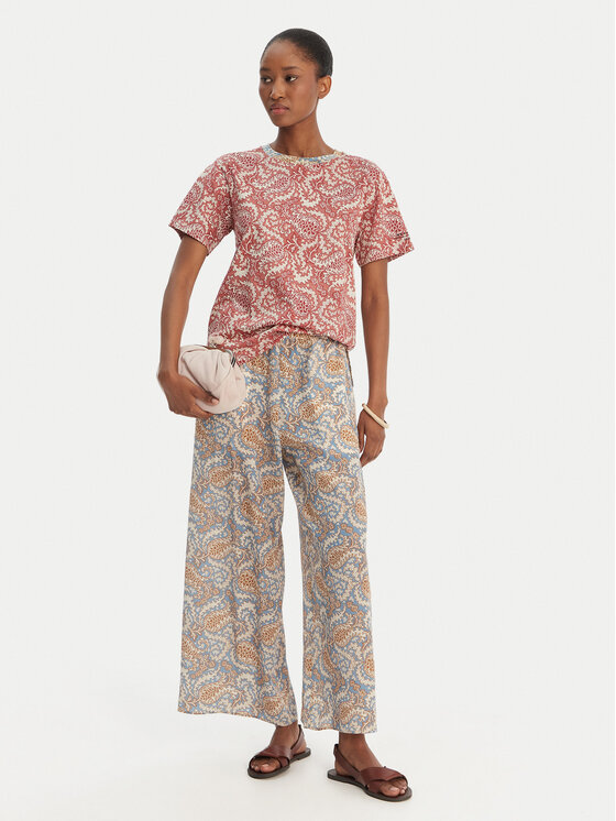 Weekend Max Mara Weekend Max Mara Tričko Bussola 2615971022 Červená Regular Fit