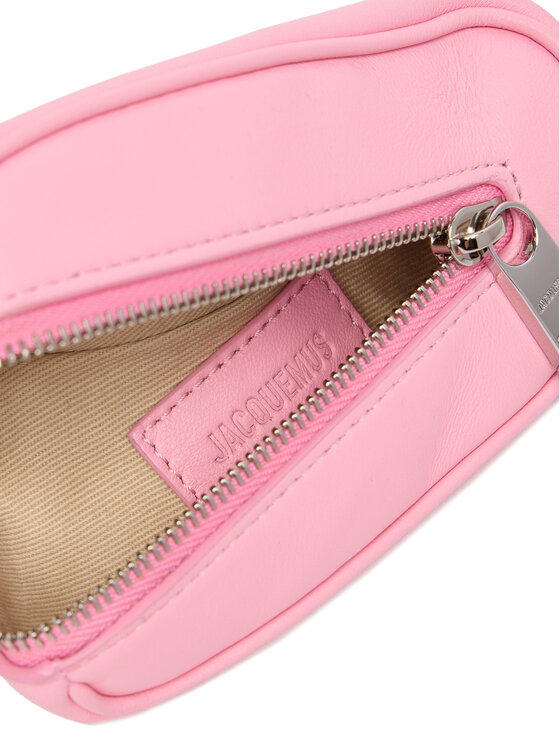 JACQUEMUS JACQUEMUS Peněženka na mince Le Porte Calino 25E251SL142-3171 Růžová