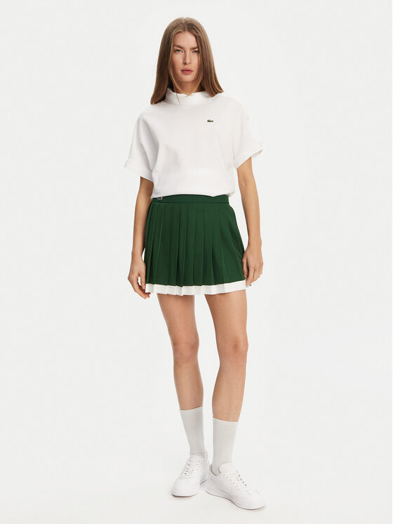 Lacoste Lacoste Gonna da tennis JF8576 Verde Regular Fit