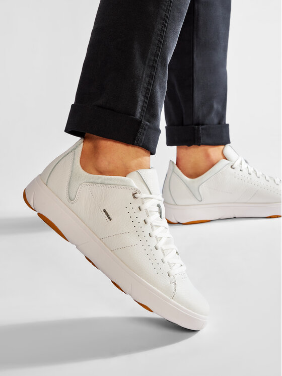 Geox Geox Κλειστά παπούτσια U Nebula Y A U948FA 00046 C1000 Λευκό