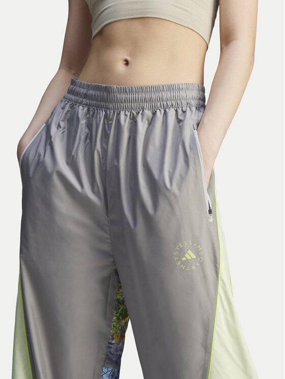 adidas by Stella McCartney adidas by Stella McCartney Melegítő alsó Earth Collage JG5794 Szürke Loose Fit