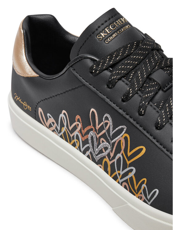 Skechers Skechers Tenisice 185129 BKMT Crna