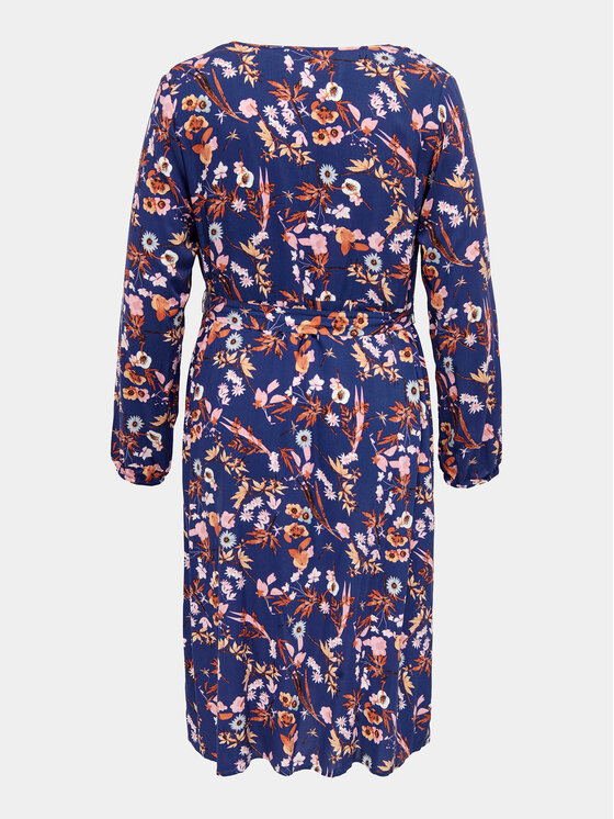 ONLY Carmakoma ONLY Carmakoma Vsakodnevna obleka 15284918 Modra Regular Fit